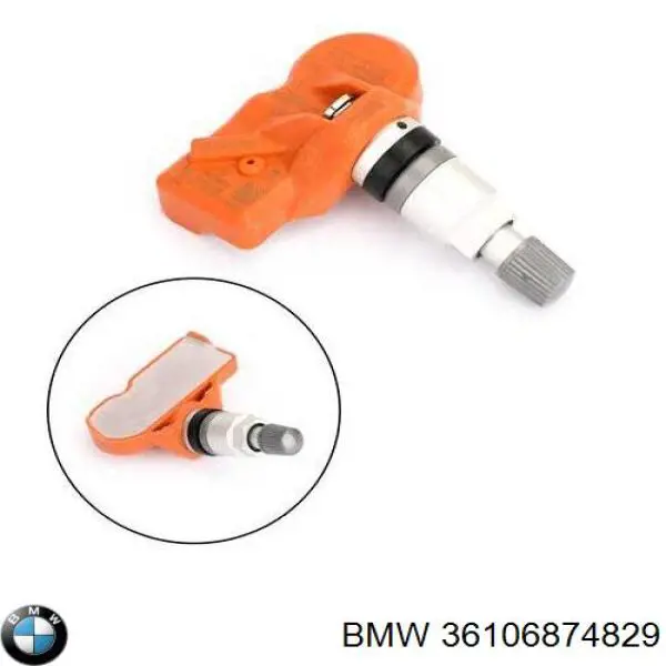 Датчик давления воздуха в шинах BMW 36106874829