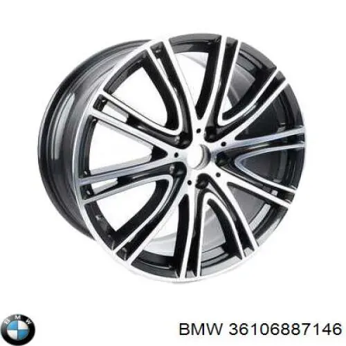 Датчик давления воздуха в шинах BMW 36106887146