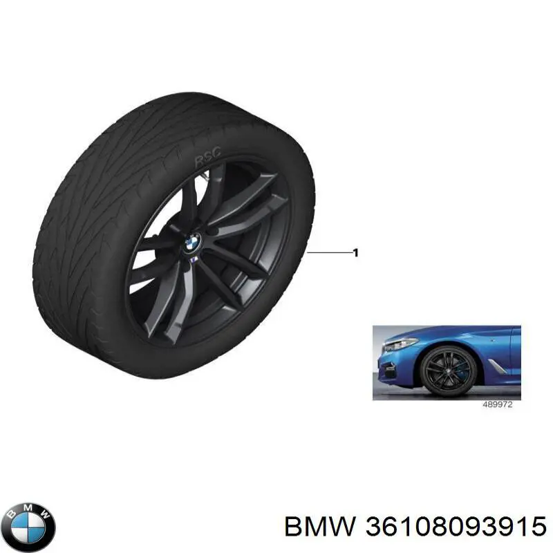 Купить 36108093915 BMW 