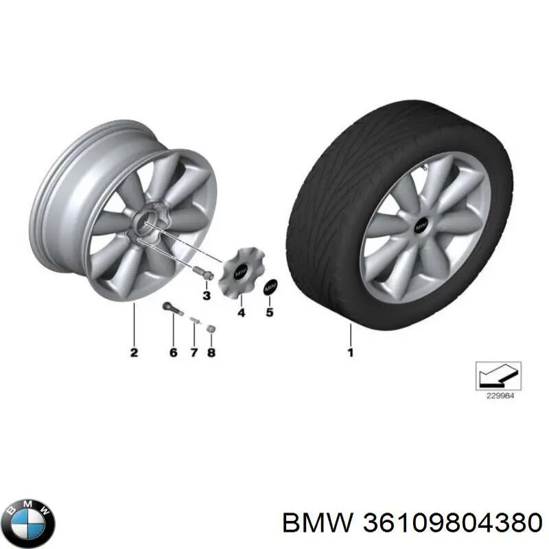 36109804380 BMW 