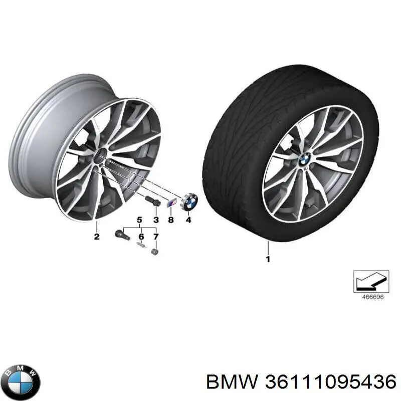 Купить 36111095436 BMW 