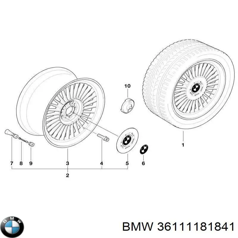  36111181841 BMW