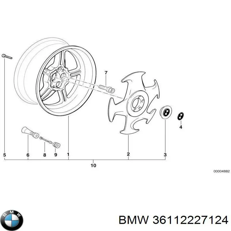  36112227124 BMW