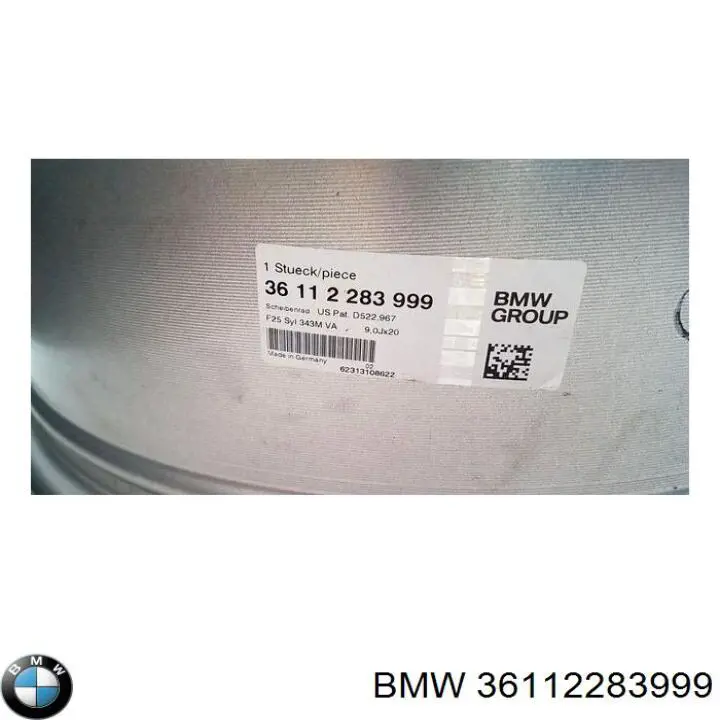 36112283999 BMW 