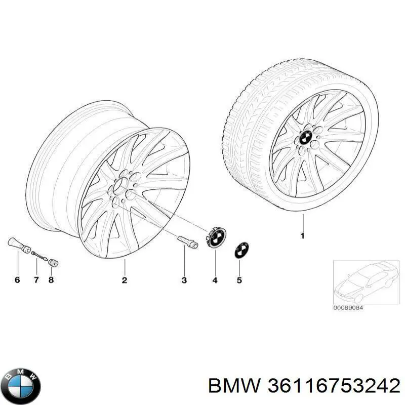 36116753242 BMW 
