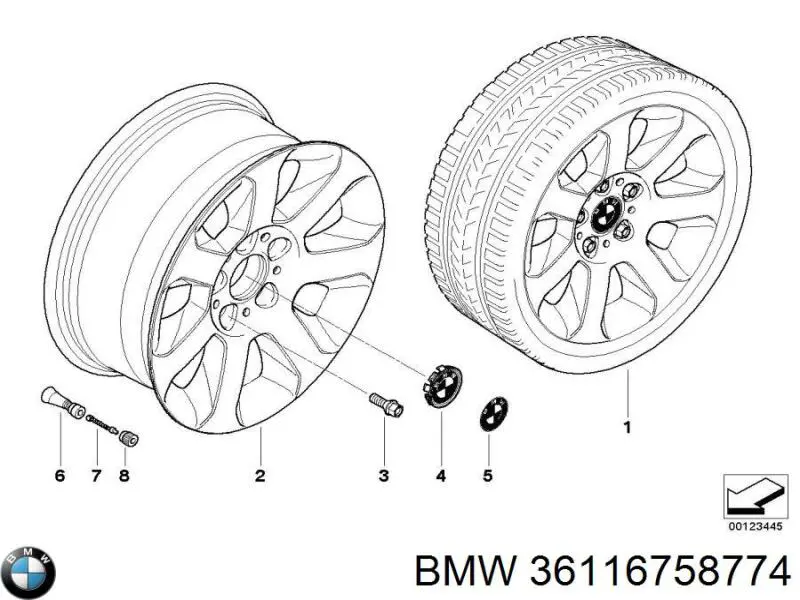 36116758774 BMW 