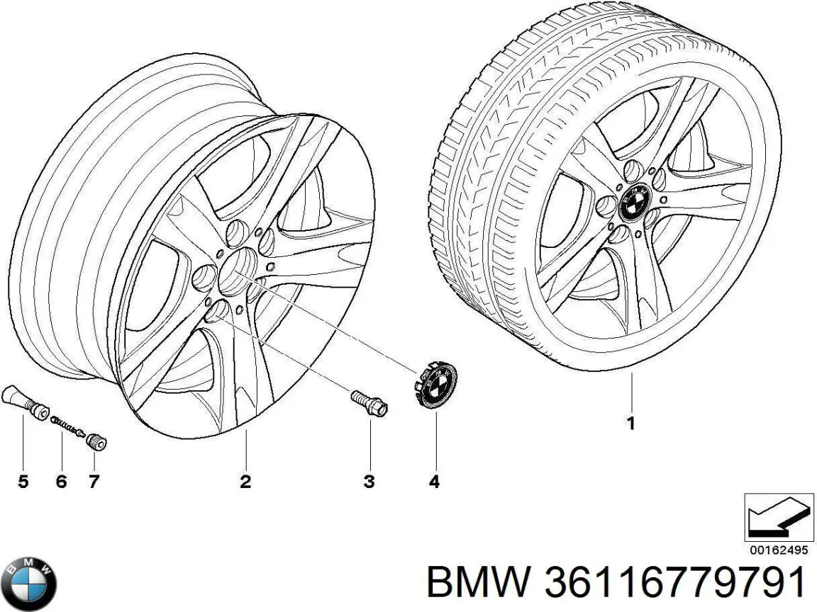 36116779791 BMW 