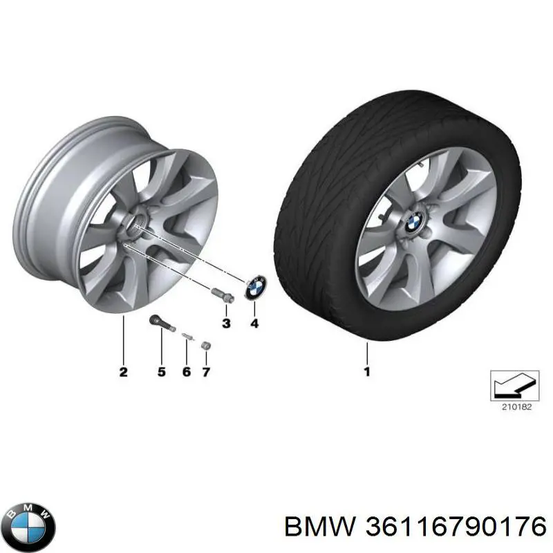 36116790176 BMW 