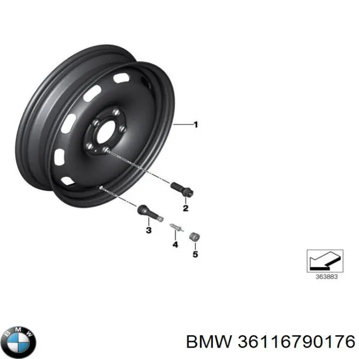  BMW 36116790176 цена, от 446.29 USD