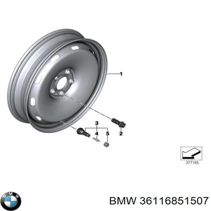  BMW 36116851507 цена, от 97.26 USD