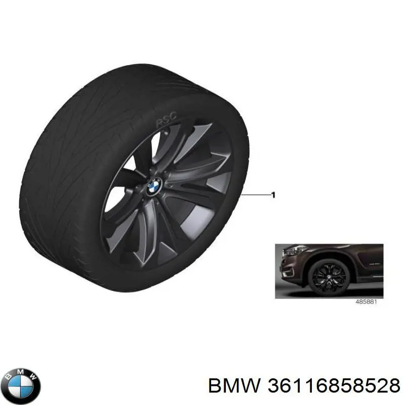 36116858528 BMW 