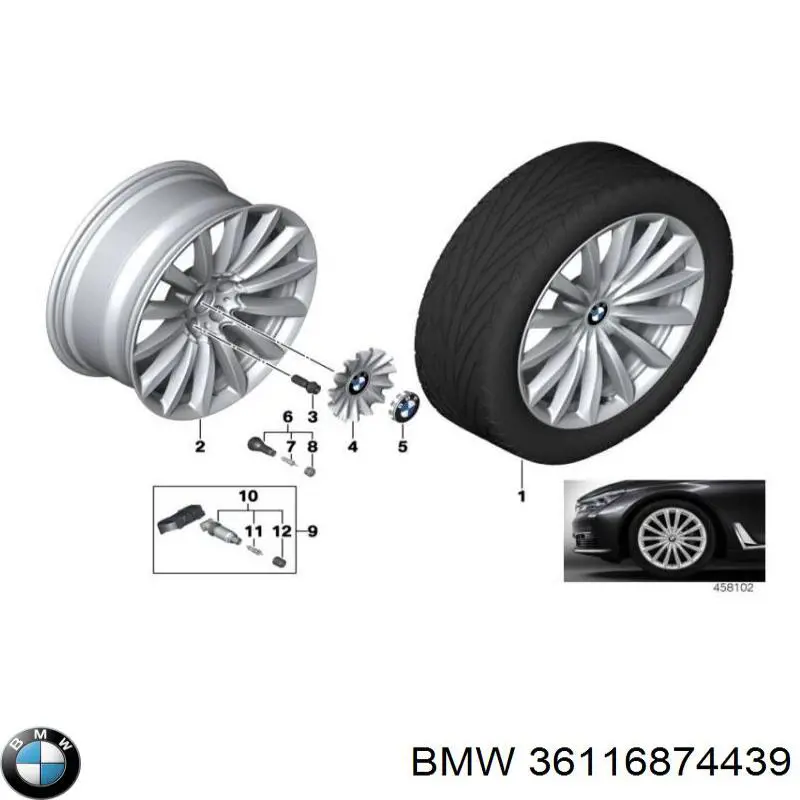 36116874439 BMW 