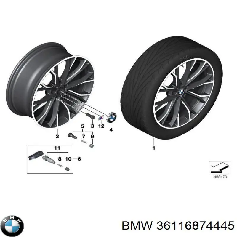 36116874445 BMW 