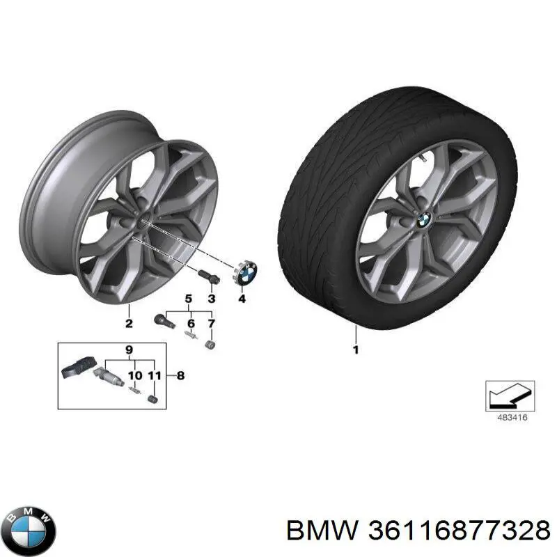36116877328 BMW 