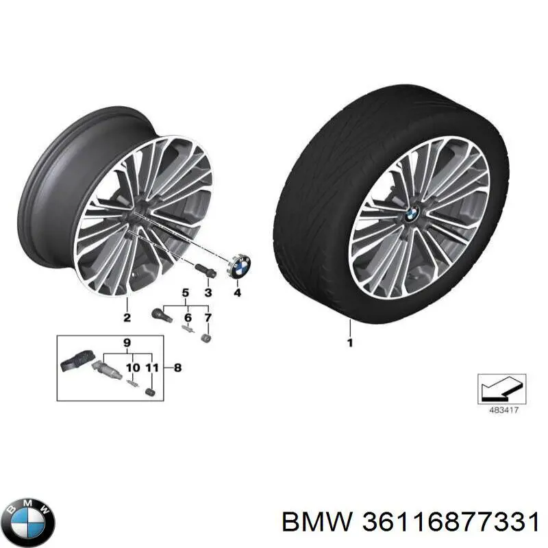 36116877331 BMW 