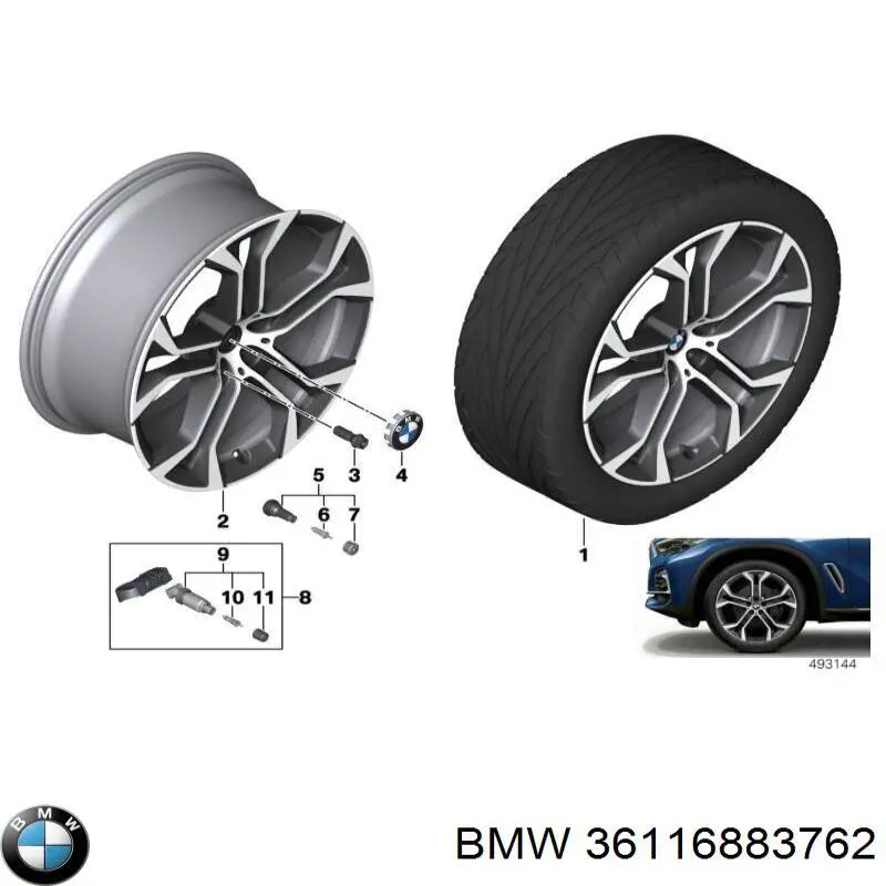 36116883762 BMW 