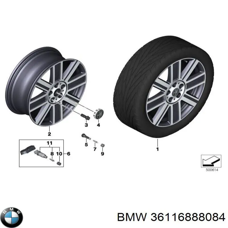 36116888084 BMW 