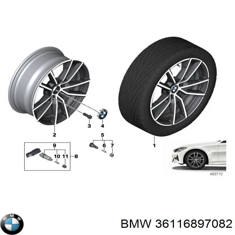 Диски BMW 36116897082 цена, от 641.07 USD