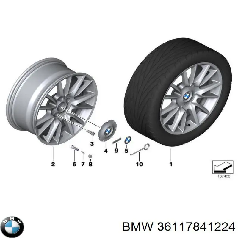 36117841224 BMW Оригинальные диски
