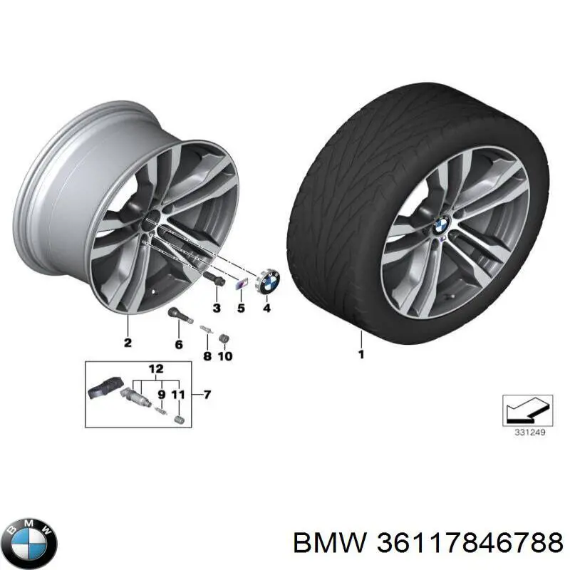 36117846788 BMW 