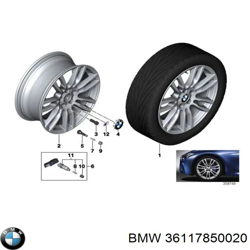  36117850020 BMW