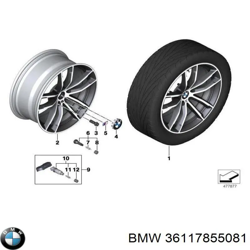 36117855081 BMW 
