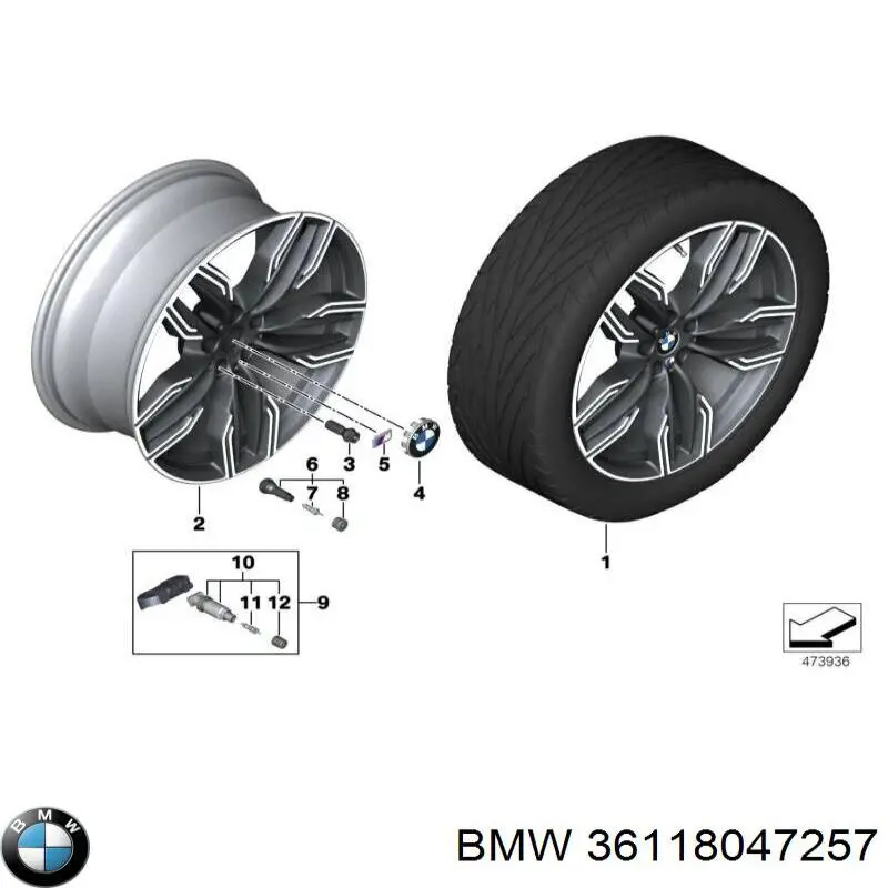 36118047257 BMW 