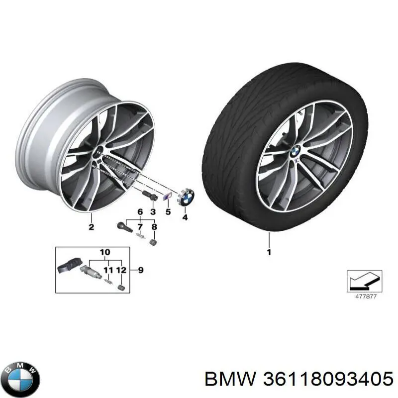  BMW 36118093405 цена, от 304.06 USD