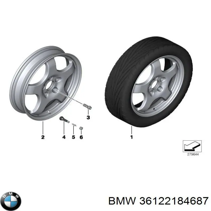 36122184687 BMW 