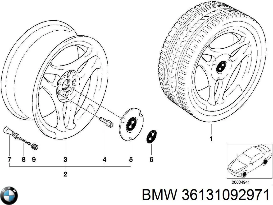  36131092971 BMW