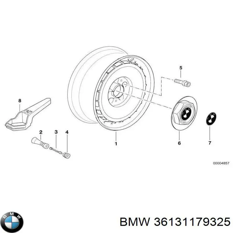  BMW 36131179325 цена, от 1270.47 UAH