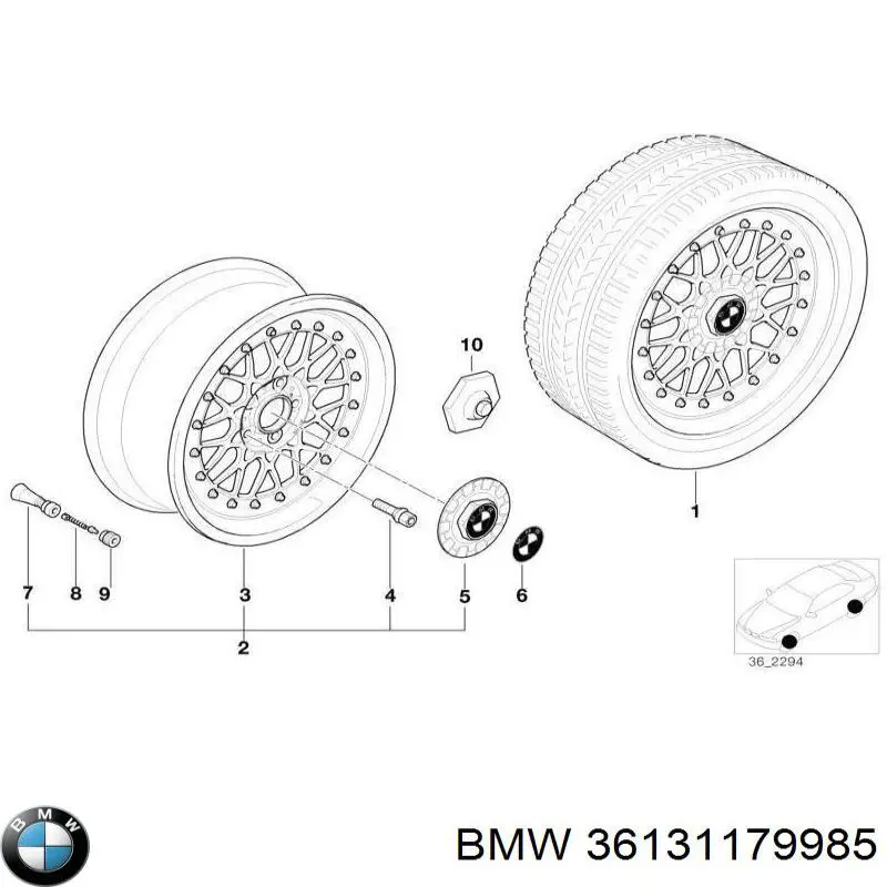 36131179985 BMW 