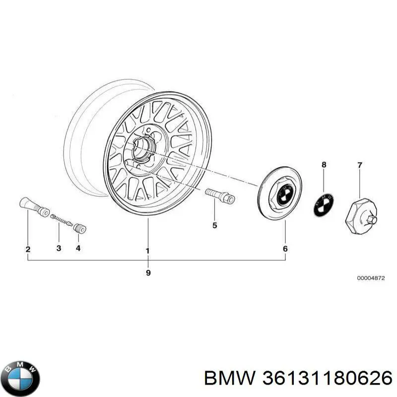  BMW 36131180626 цена, от 15.02 USD