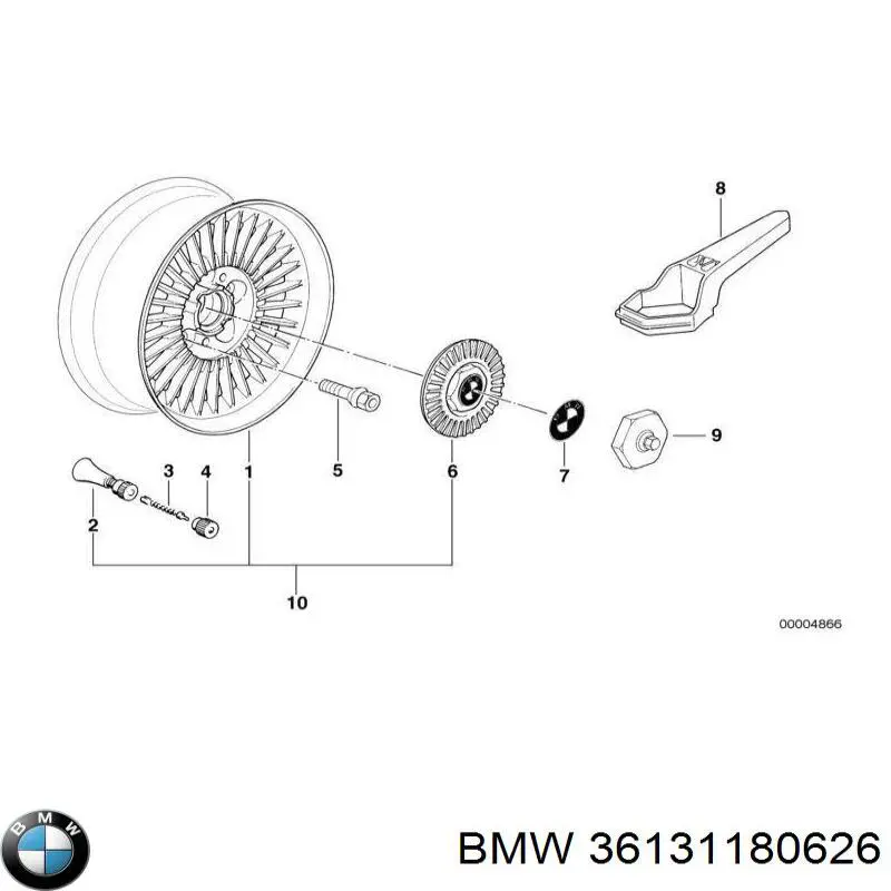 Купить 36131180626 BMW 