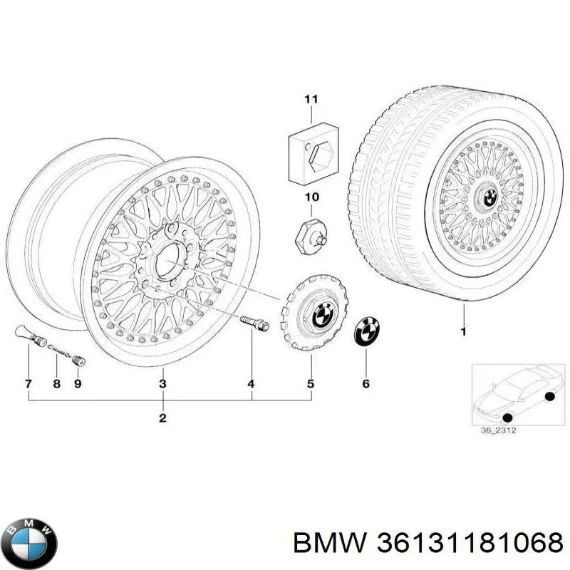  36131181068 BMW