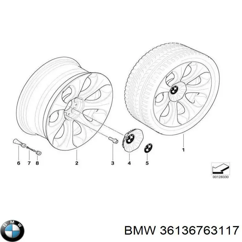 36136763117 BMW 