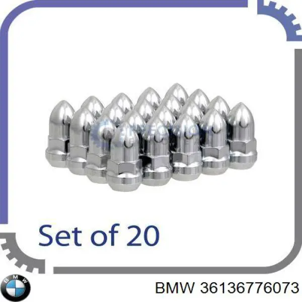 Болт колесный  BMW 36136776073 цена, от 48.86 USD