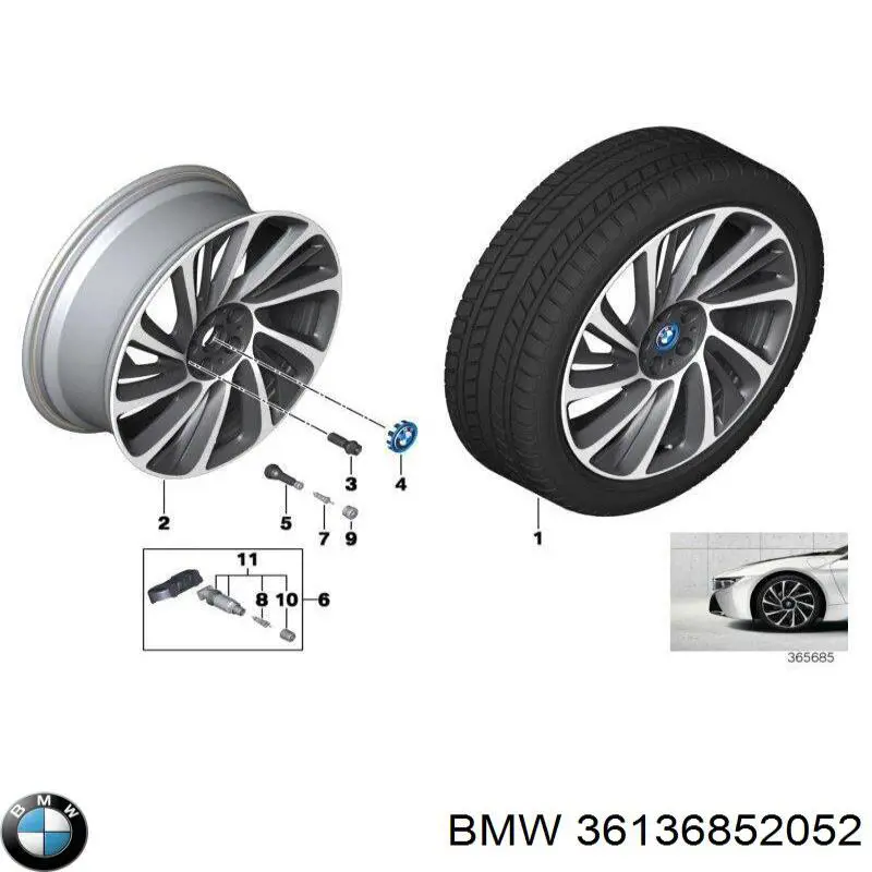  Колпаки BMW 7 
