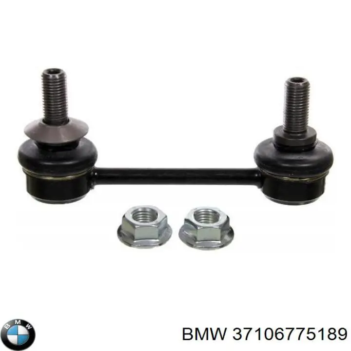 Soporte de barra estabilizadora trasera 37106775189 BMW