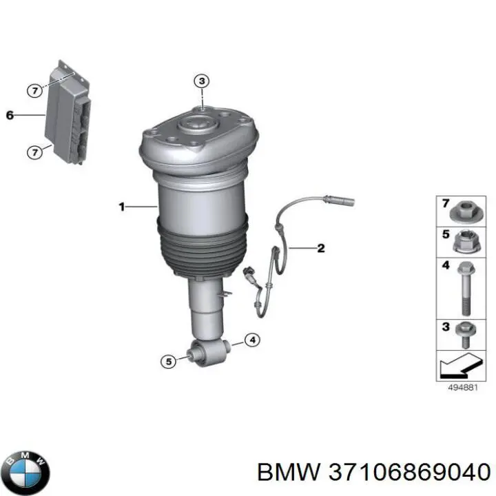  37106869040 BMW