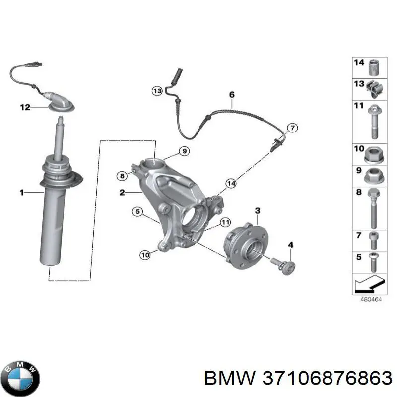  BMW 37106862679 цена, от 49.17 USD