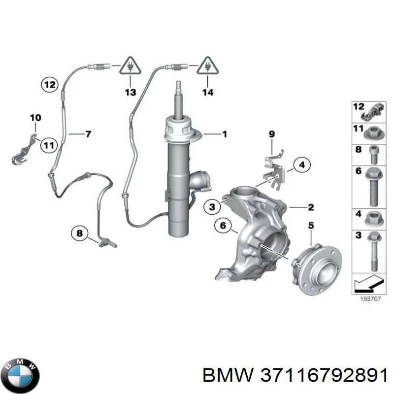 37116792891 BMW 