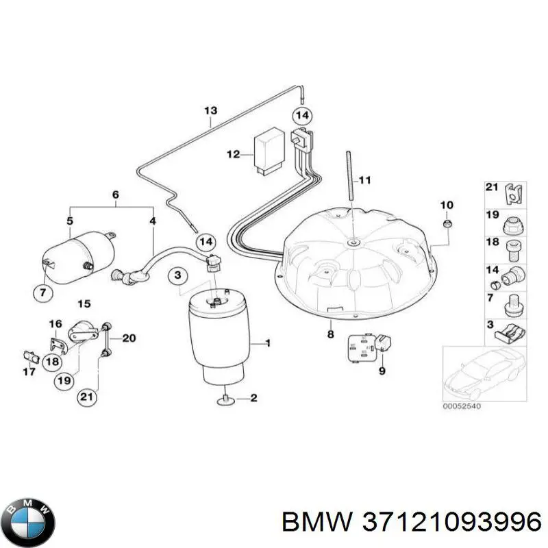 Купить 37126752288 BMW 