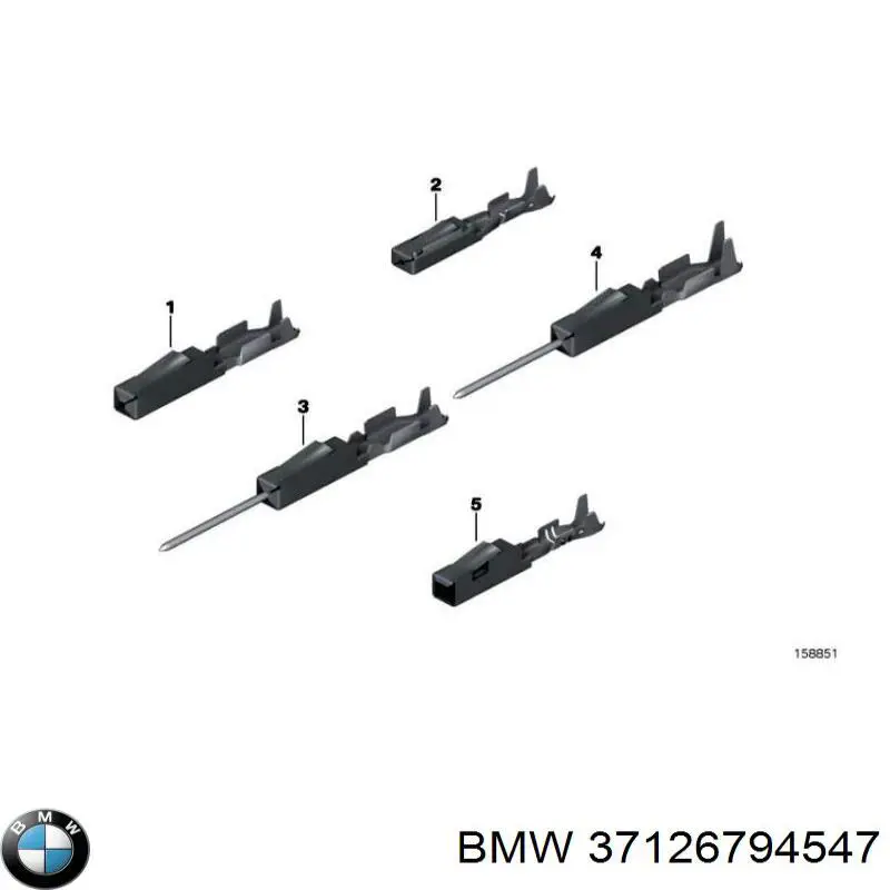 Стойка задняя, левая BMW 37126794547 цена, от 291.39 USD