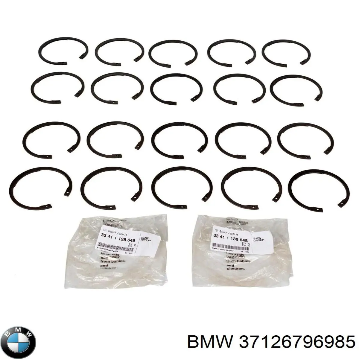37126796985 BMW Амортизатор задней подвески, левый