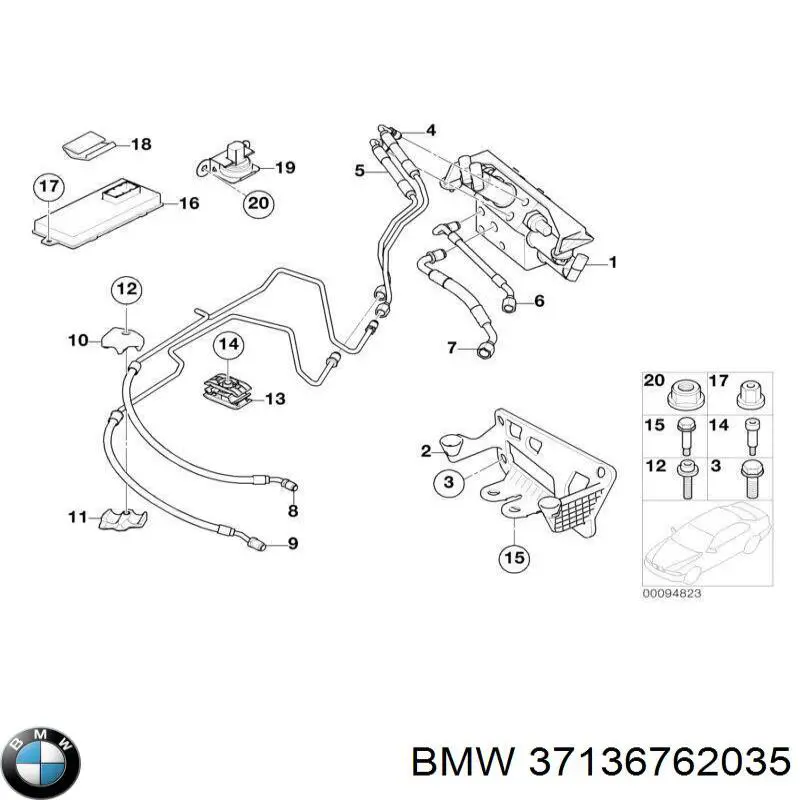 Купить 37136762035 BMW 