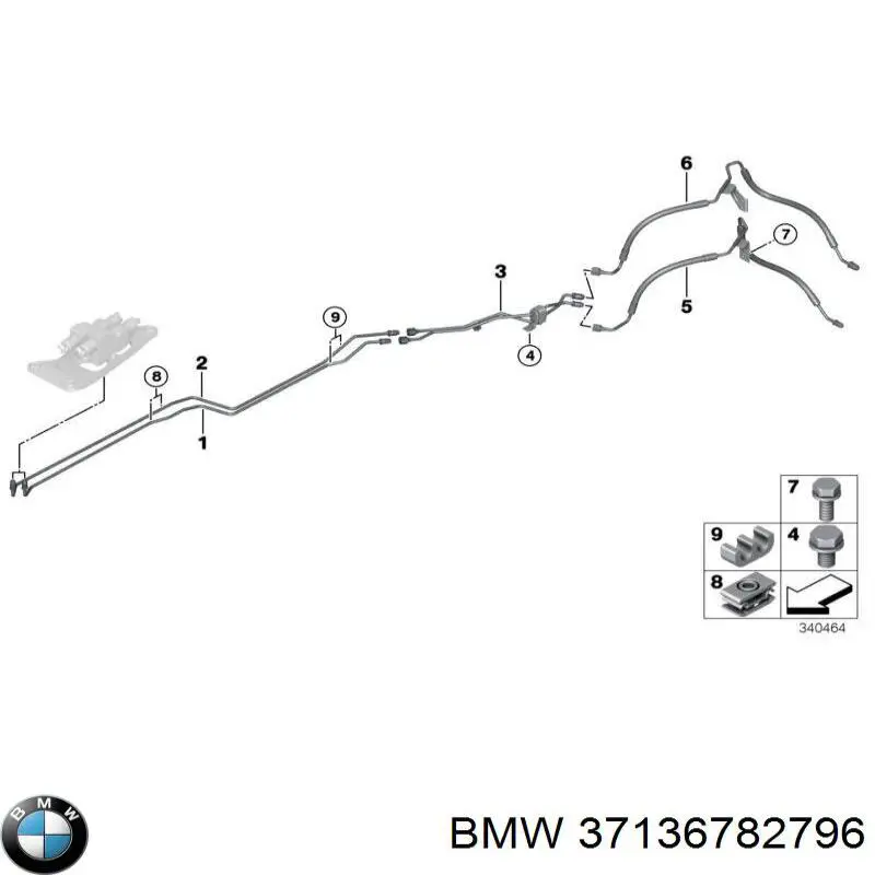  BMW 37136782796 цена, от 42.37 USD