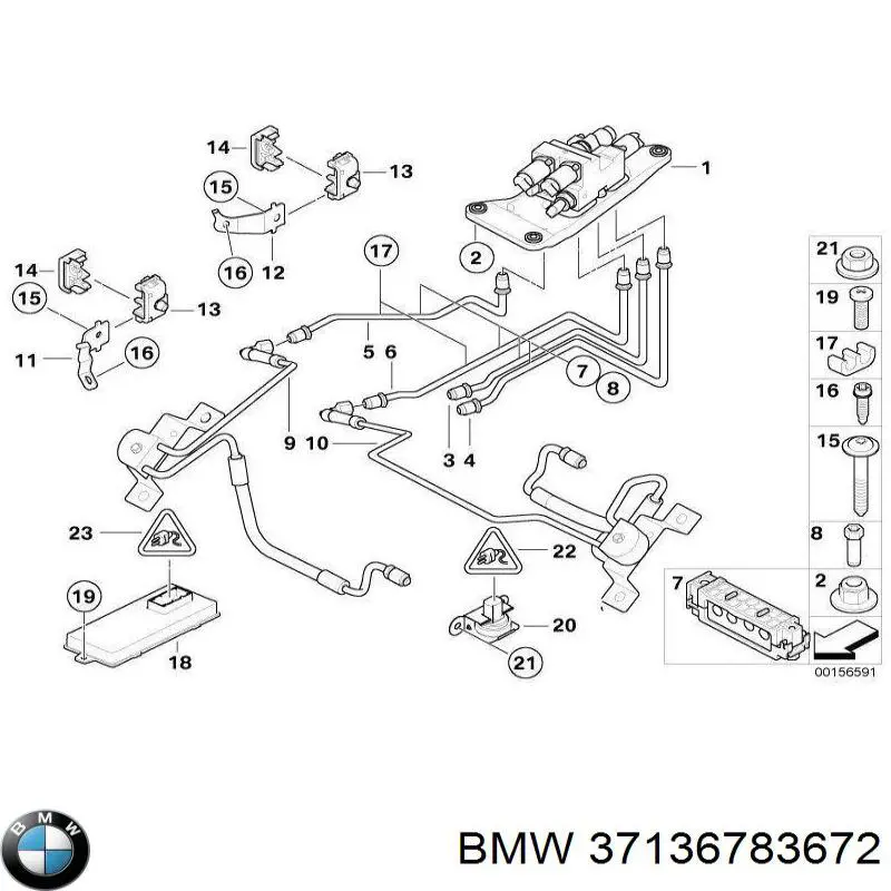 Купить 37136783672 BMW 