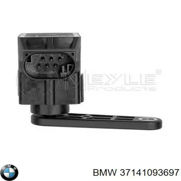 37141093697 BMW sensor dianteiro direito do nível de posição de carroçaria