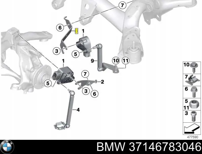  BMW 37146783046 цена, от 6.33 USD